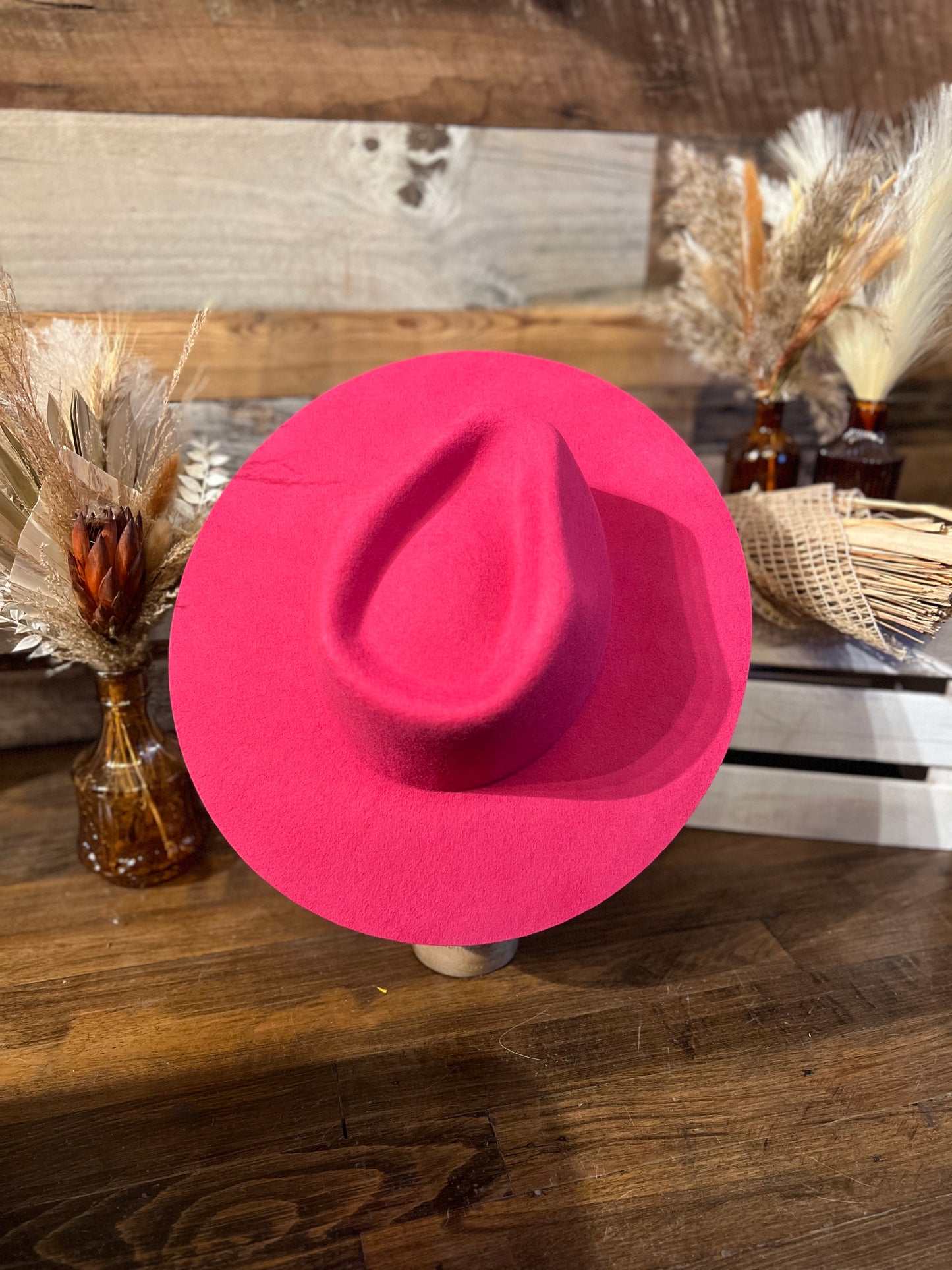 Bubble Gum Pink Rancher Hat
