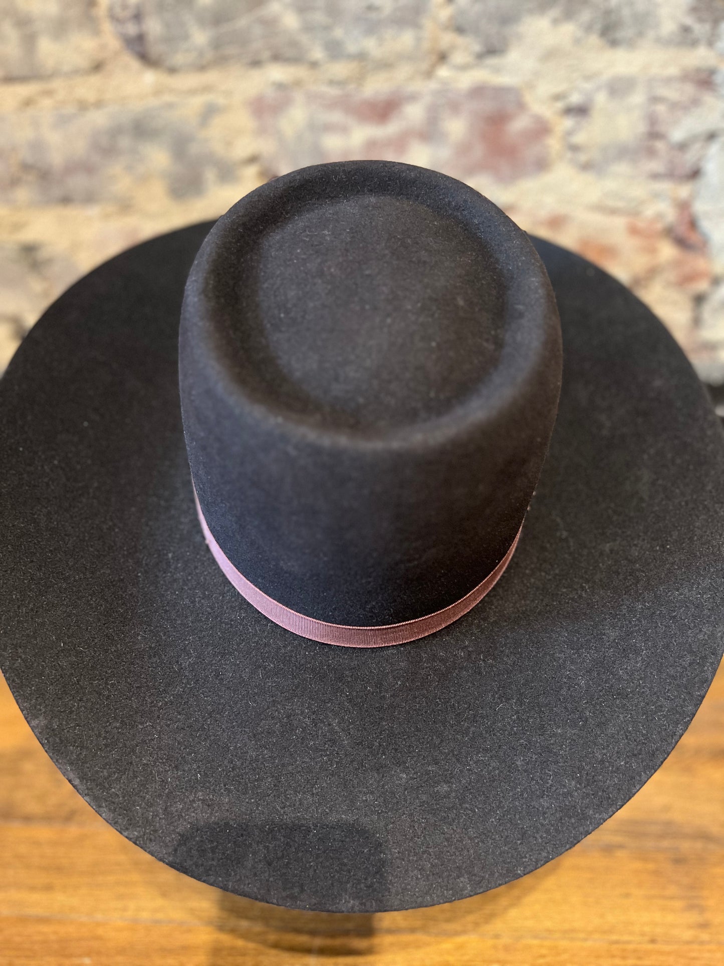 American Hat Co 7X Black Cherry Telescope Crown