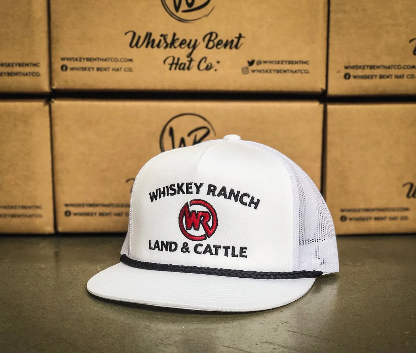 Whiskey ranch land&cattle white