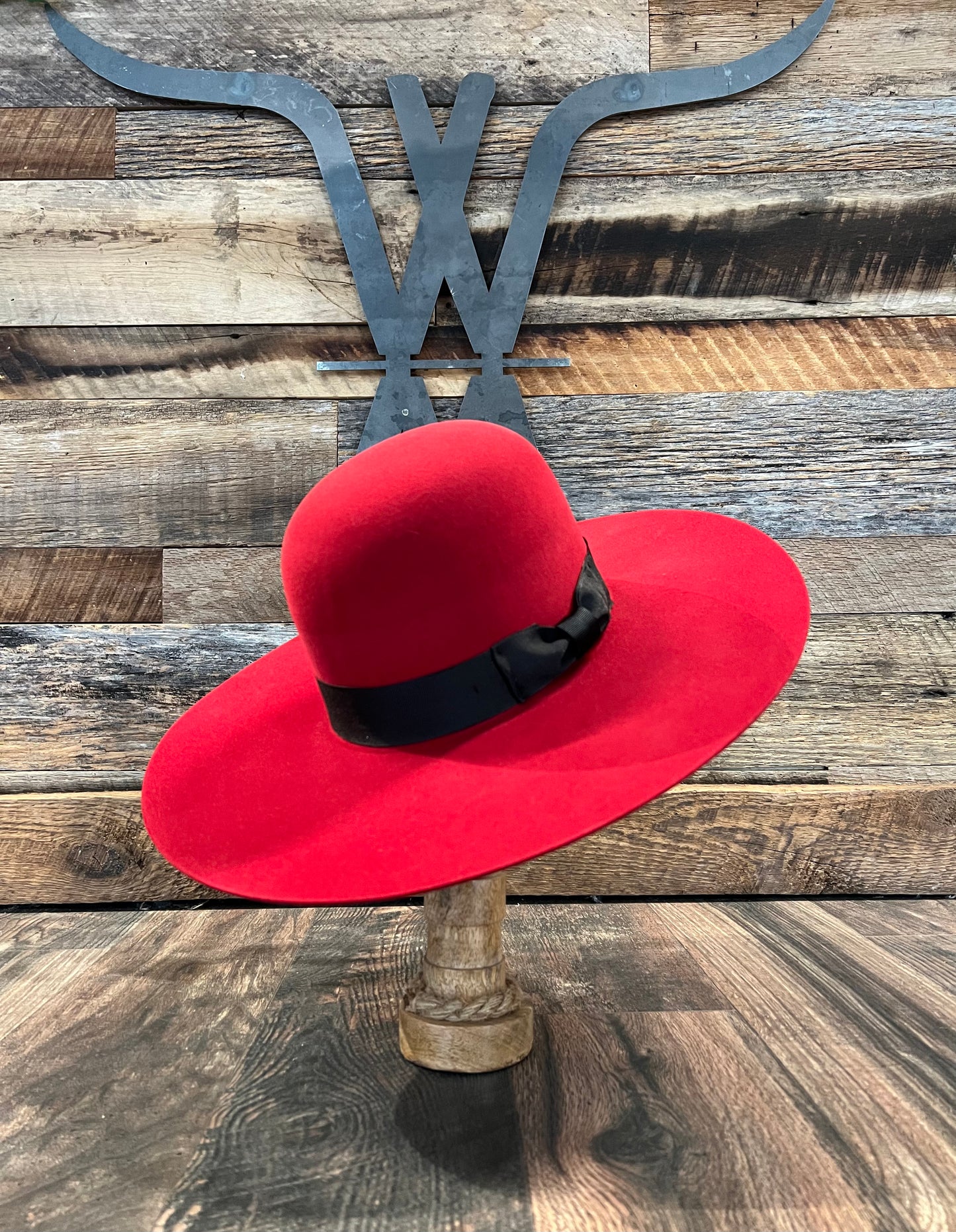 Atwood Red Cowboy Hat