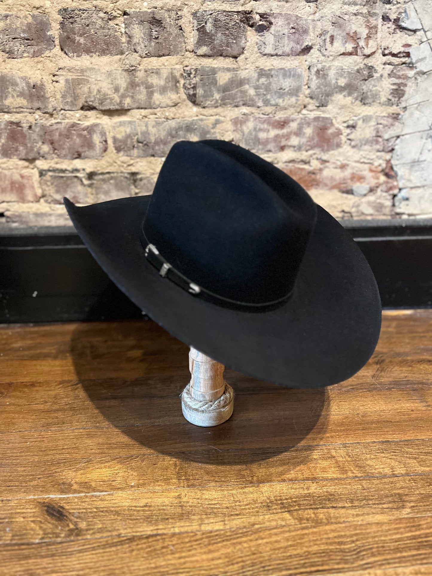 Atwood 5X Black Felt Cowboy Hat