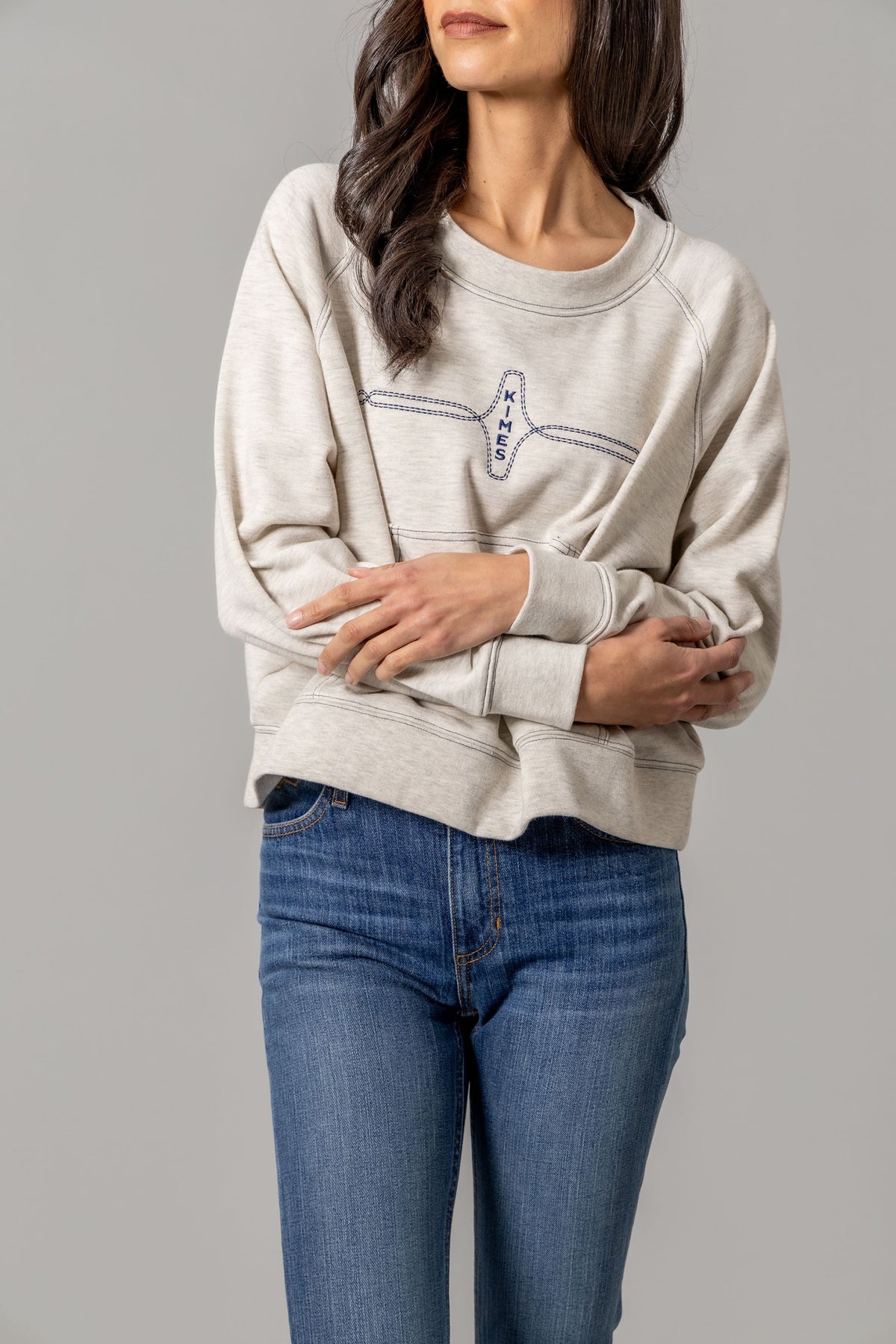Kimes Gracie Cropped Crew