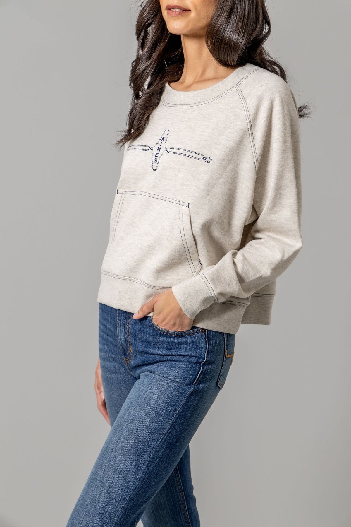 Kimes Gracie Cropped Crew