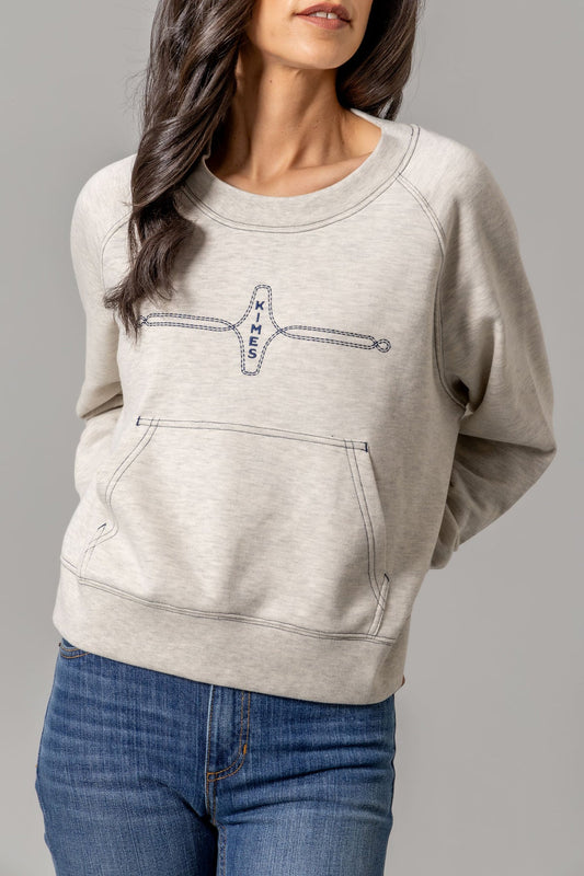 Kimes Gracie Cropped Crew