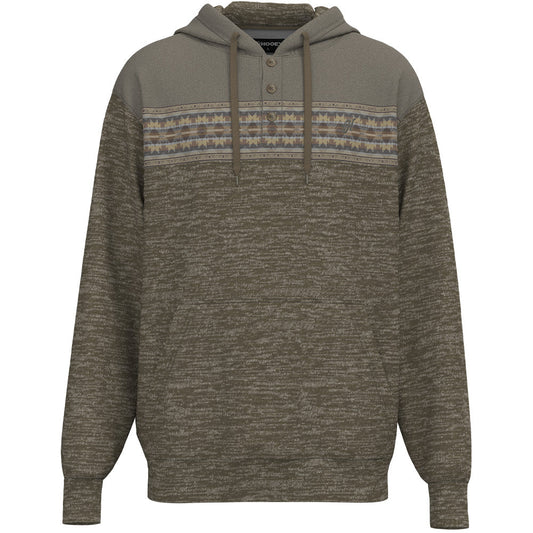Hooey Jimmy Hoody Shitake Aztec