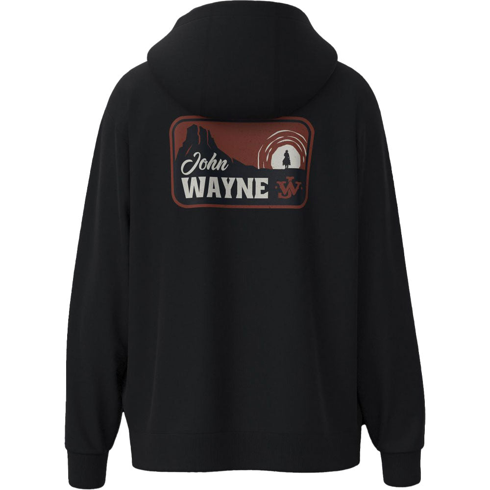 Hooey John Wayne Hoody Black & Red