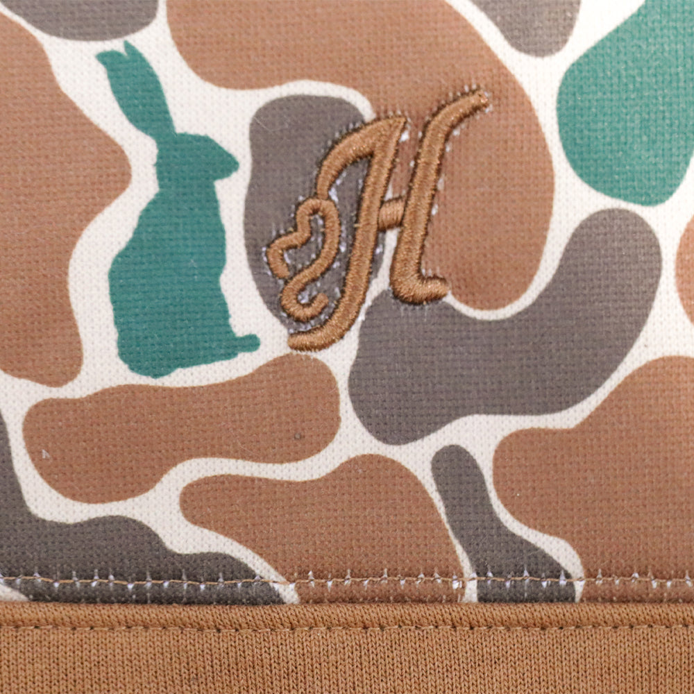Hooey Stevie Pullover Camo Brown
