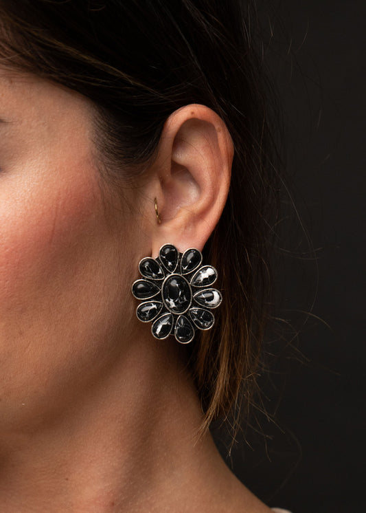 Oakley cluster earrings