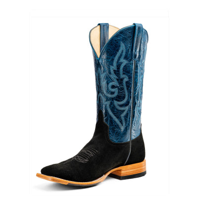 Horse Power Black Suede Boots