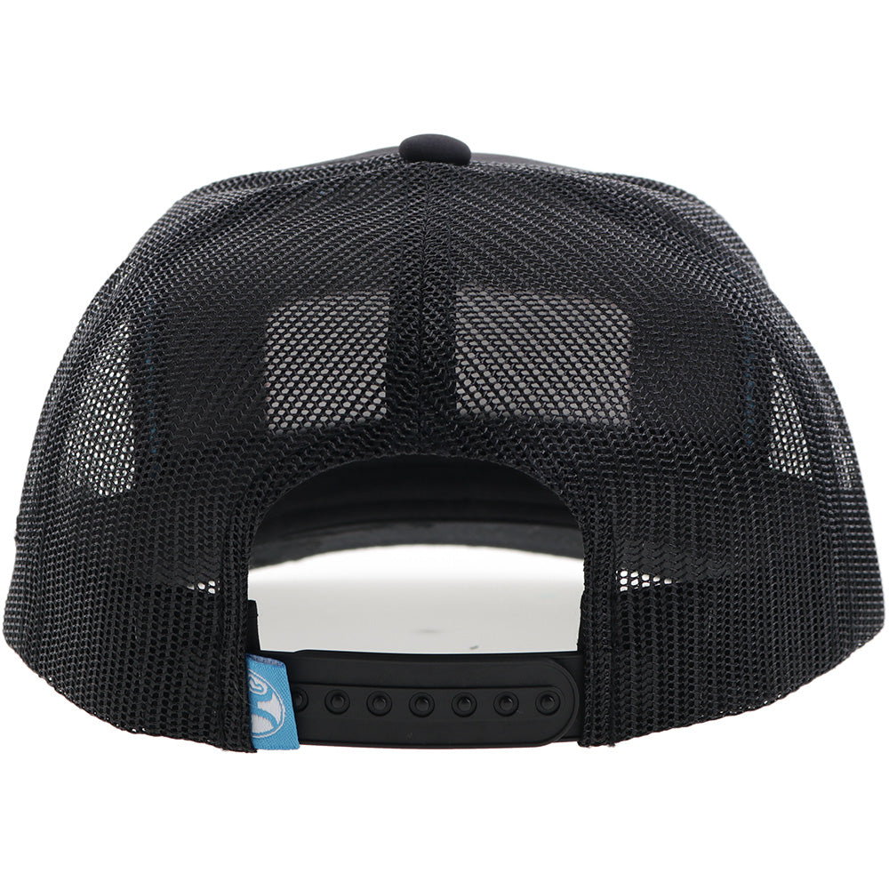 Hooey Cactus Ropes 5 Panel Trucker Hat Black