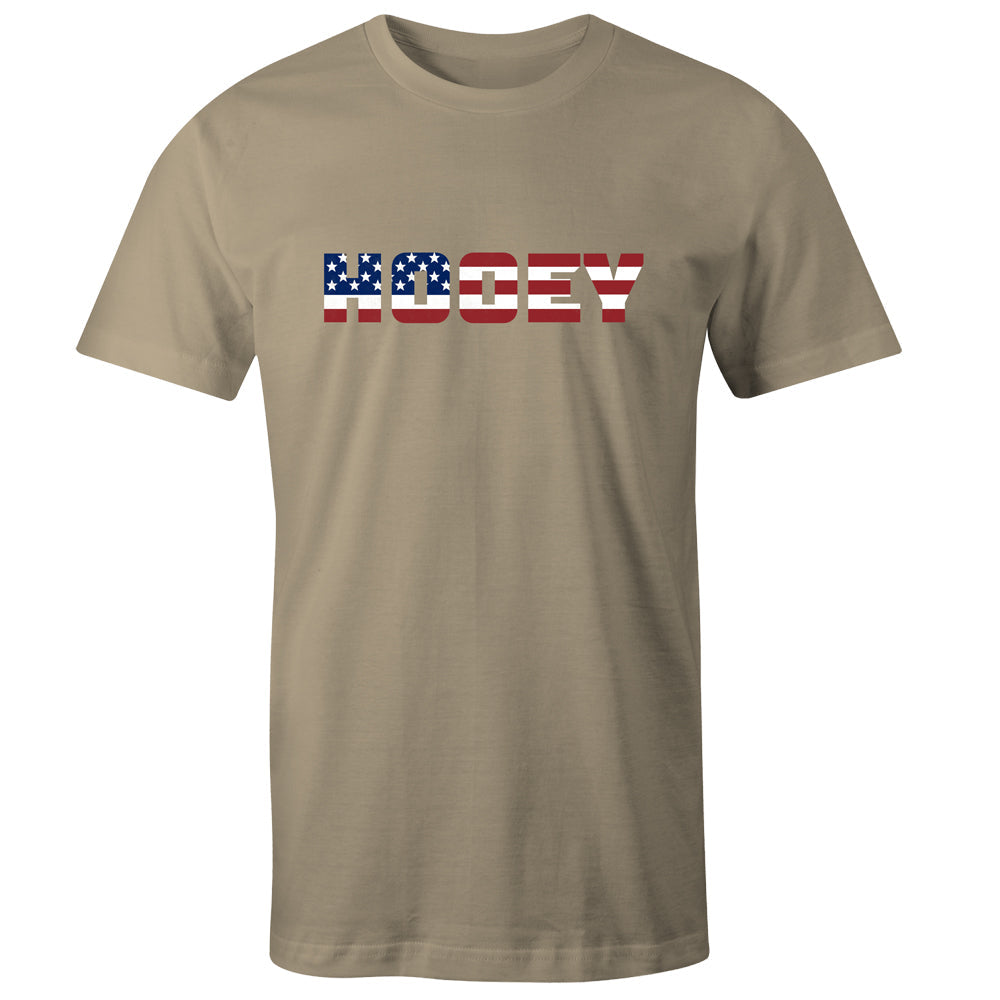 Final Sale ✨Hooey Patriot Tan Hooey Tee