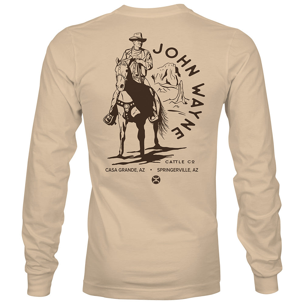 John Wayne Saddle Up T-Shirt Tan