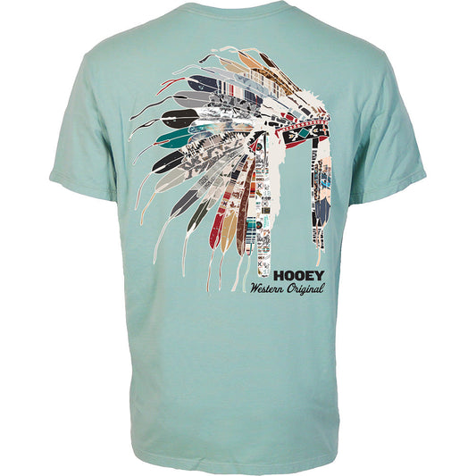 Hooey Heritage Cloud Blue T-Shirt