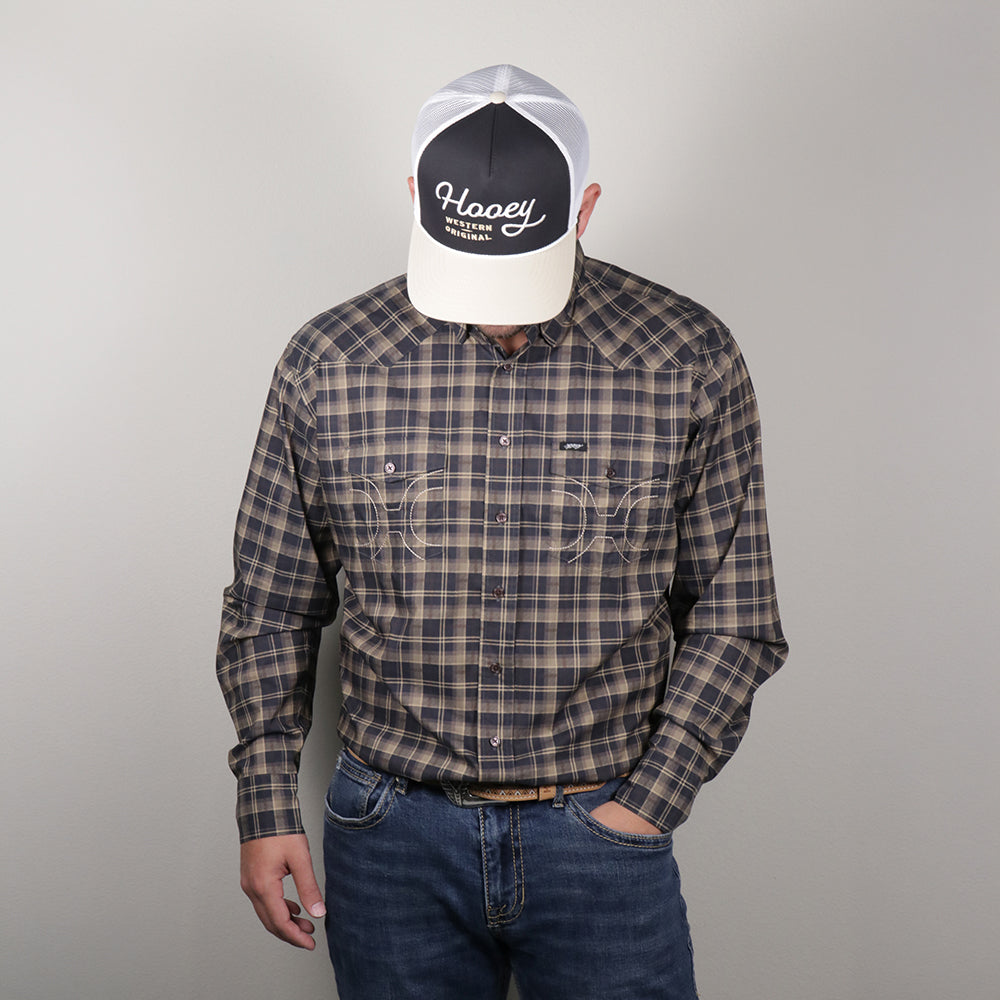 Hooey Maverick Black / Brown Shirt