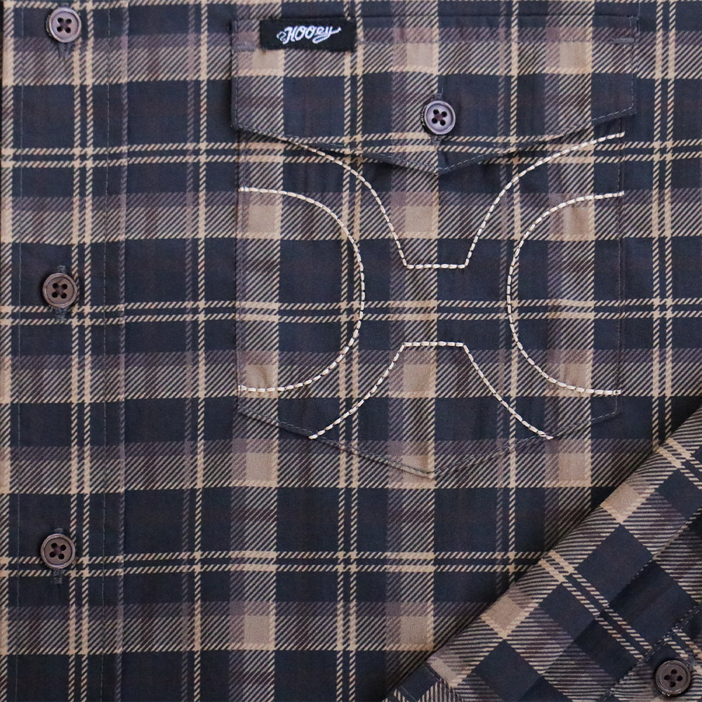 Hooey Maverick Black / Brown Shirt