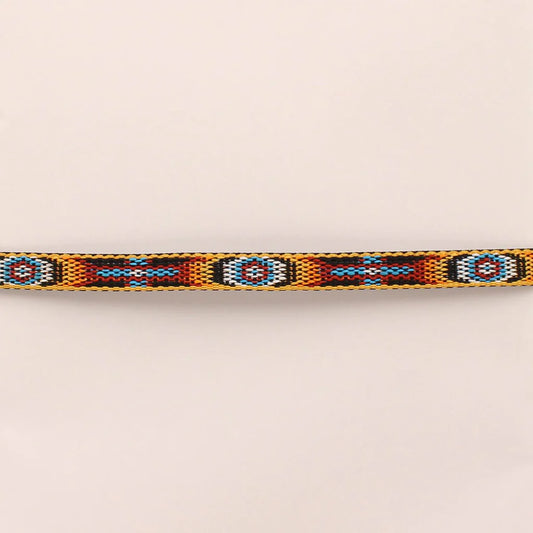 Multi Colored Tasseled Hat Band