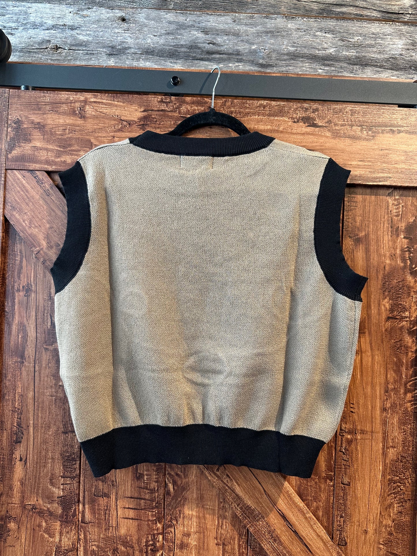 Bull Knit Sweater Vest