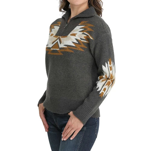 Women's Cinch Aztec 1/4 Zip Sweater