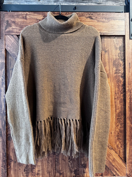 Wynona Fringe Knit Sweater Vest