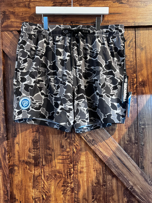 Rock & Roll Camo Men's Swim Volley