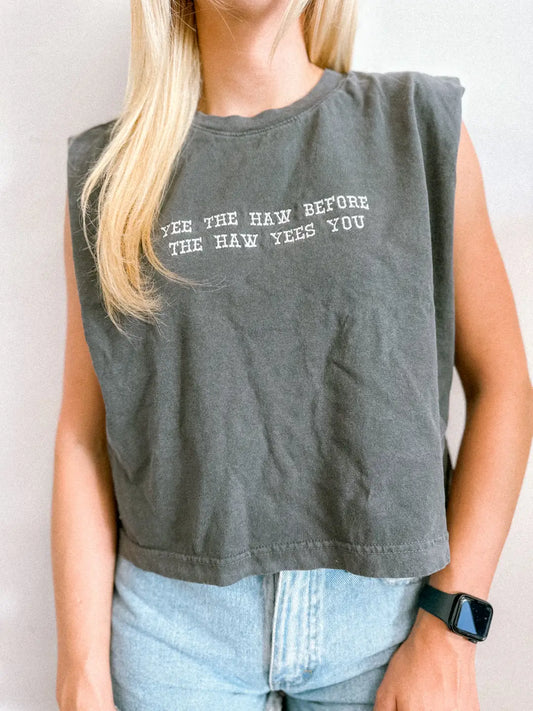 Western Vintage Muscle Tank Top