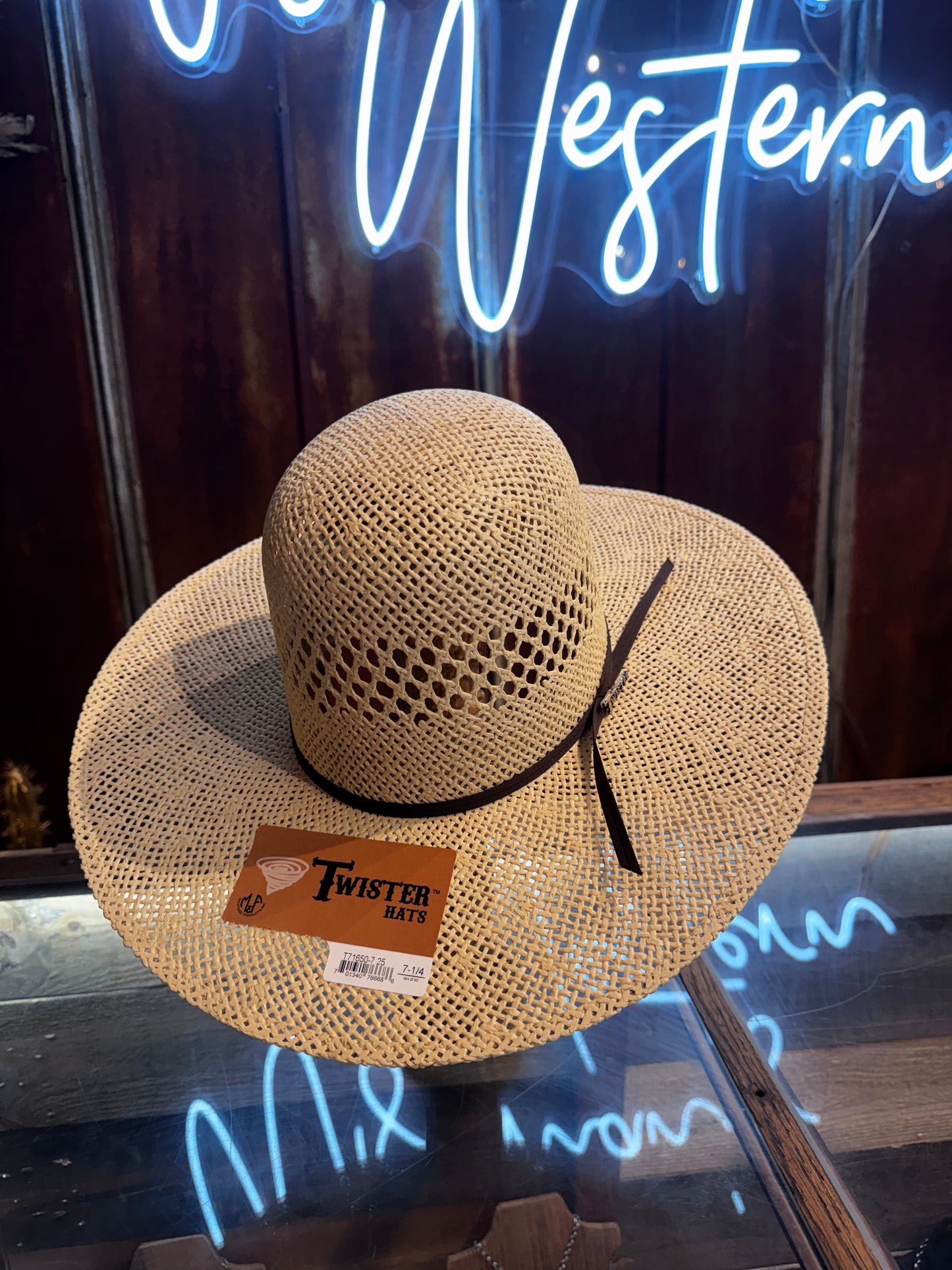 Open Crown Twister Twisted Weave 4.5 Brim