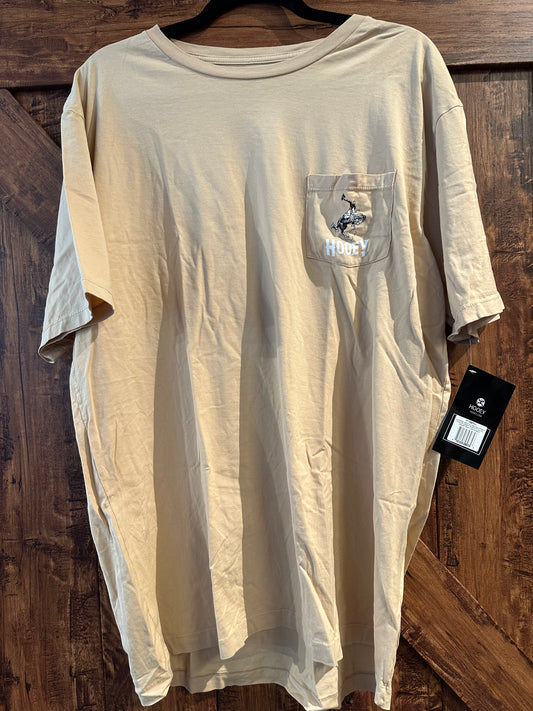 Cheyenne Tan T-shirt With Yellow Logo