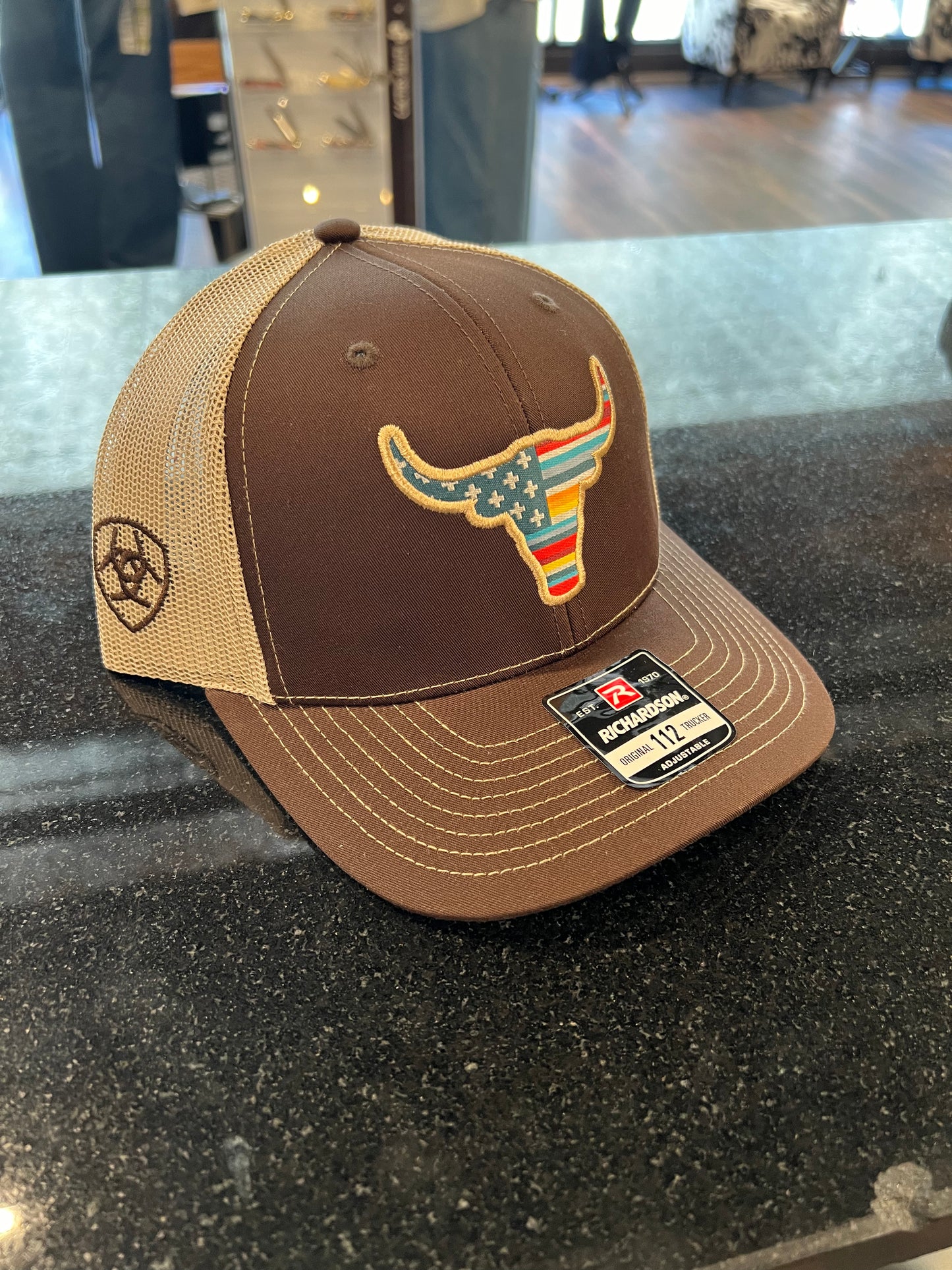 Steer Head Ariat Cap