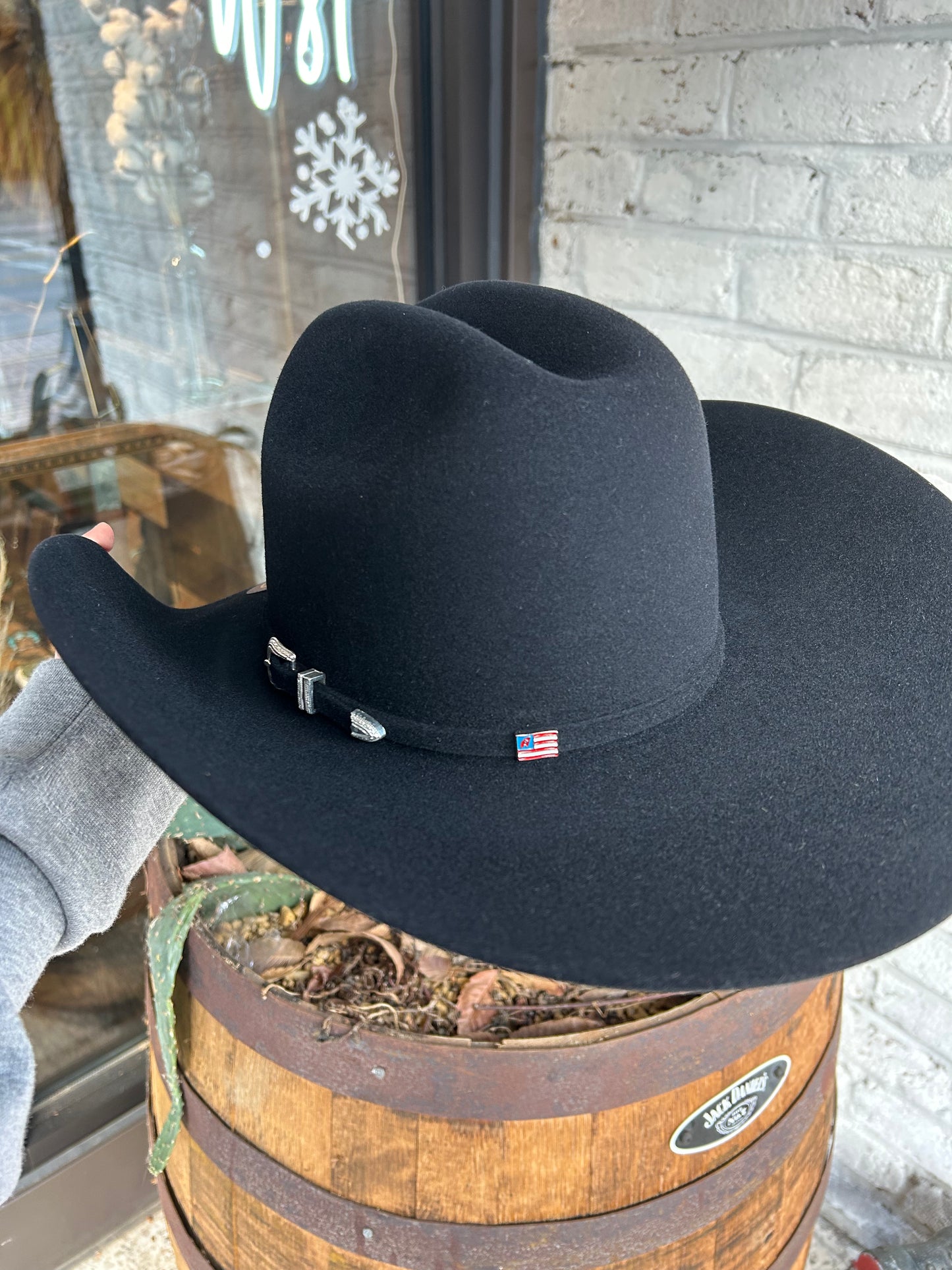 American Hat Co FGF7X Black Hat