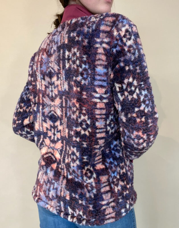 Sale ✨ Aztec Fleece Women's Pullover