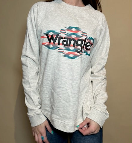 Sale✨ Wrangler Teal Aztec Side Snap