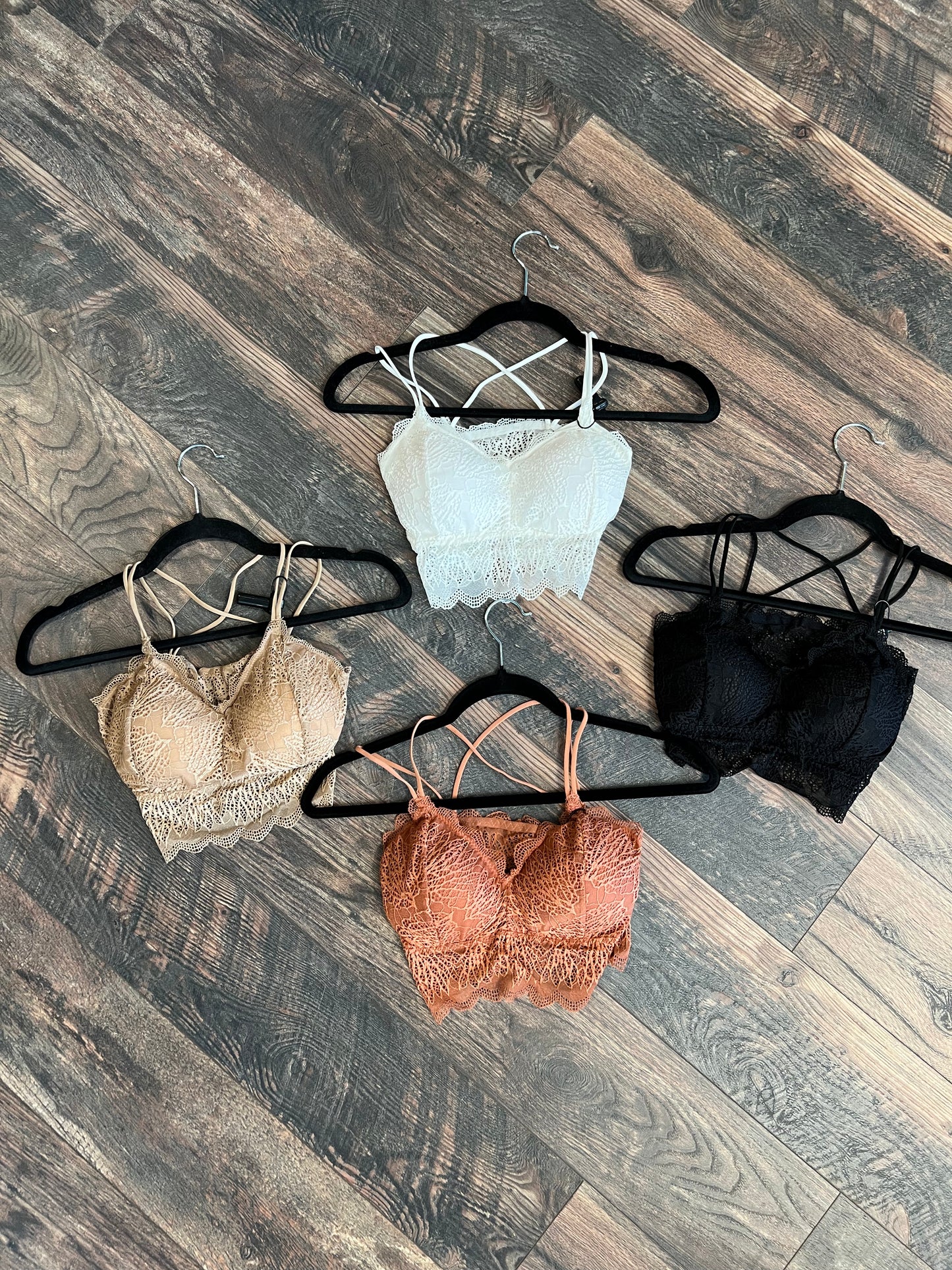 Lace Double Strap Bralette