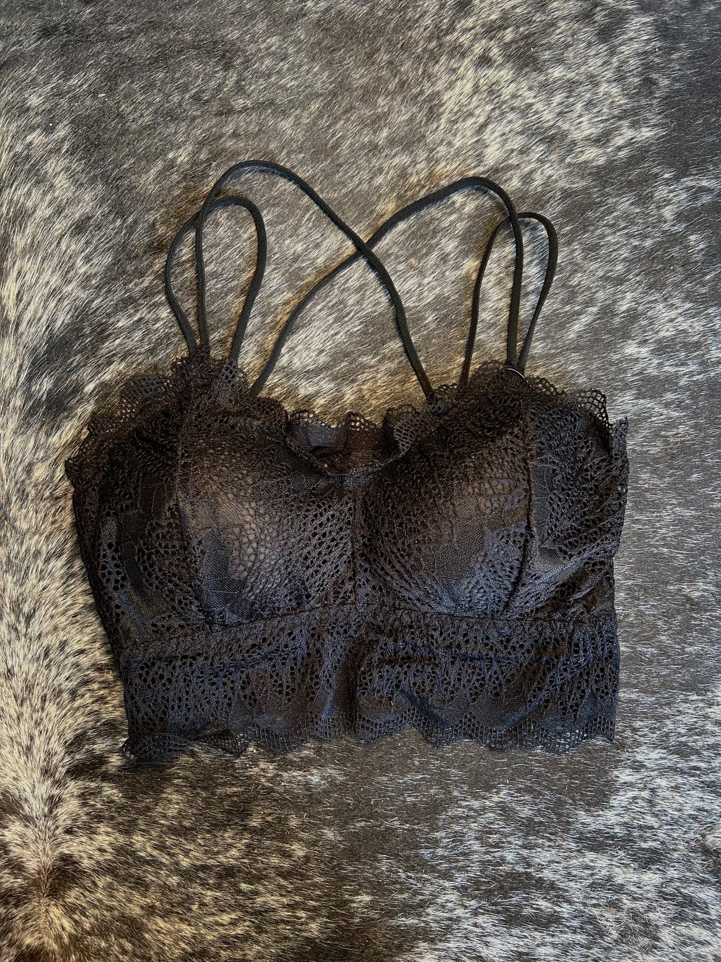 Lace Double Strap Bralette