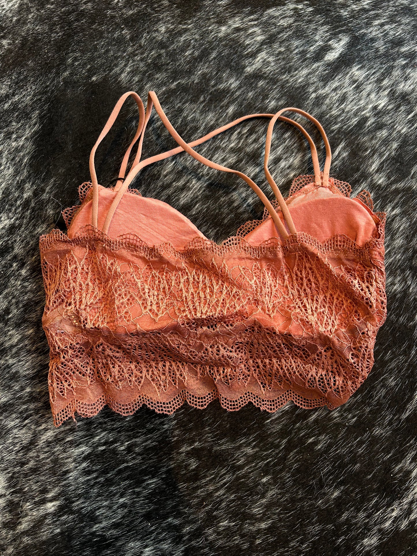 Lace Double Strap Bralette