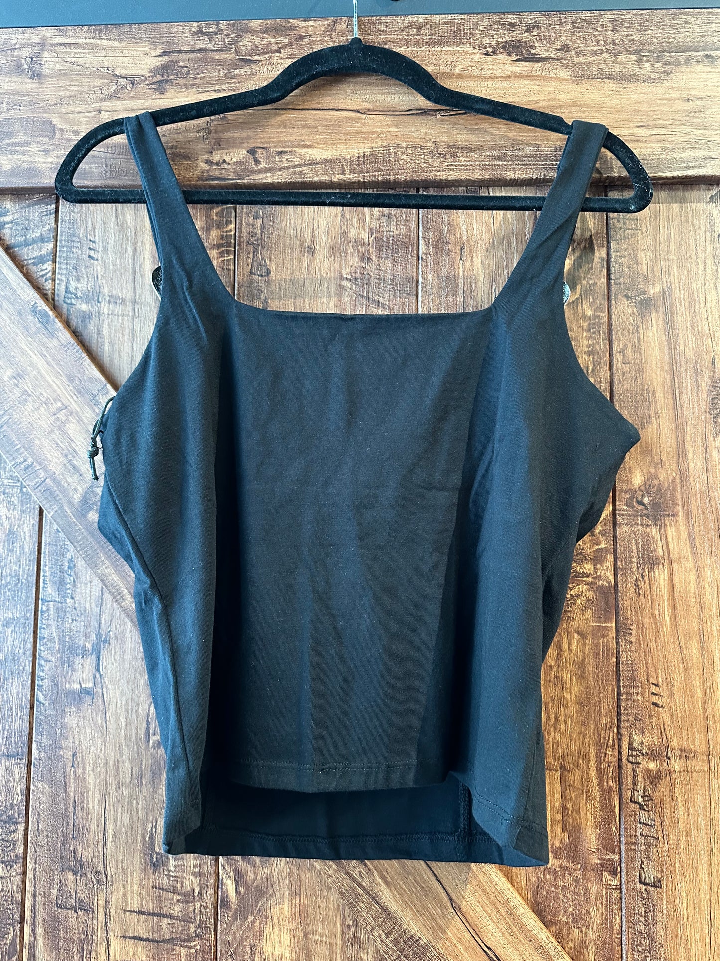 Rock & Roll Square Neck Crop Top
