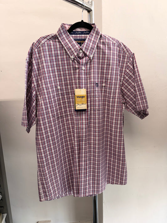 Wrangler George Strait Short Sleeve Red
