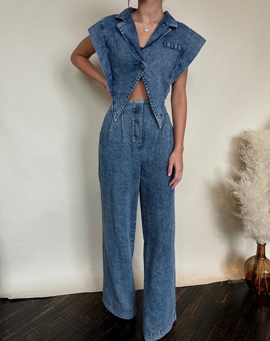 Reese Denim Set