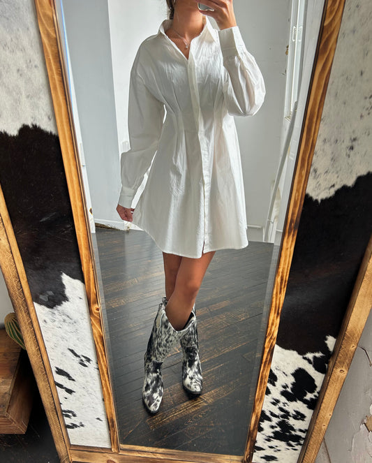 The Mora Pleated Dress