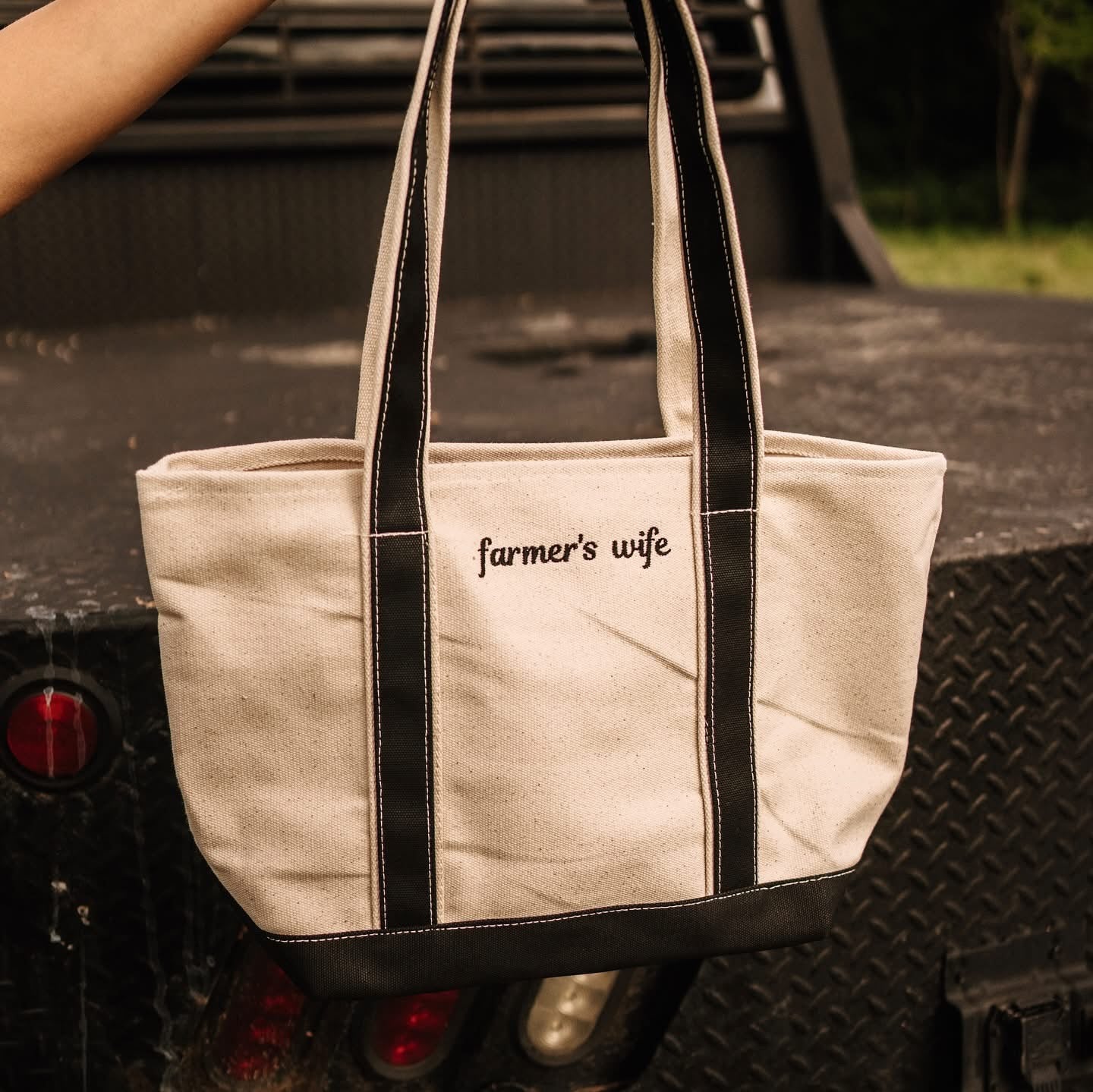 Wifey canvas tote bag