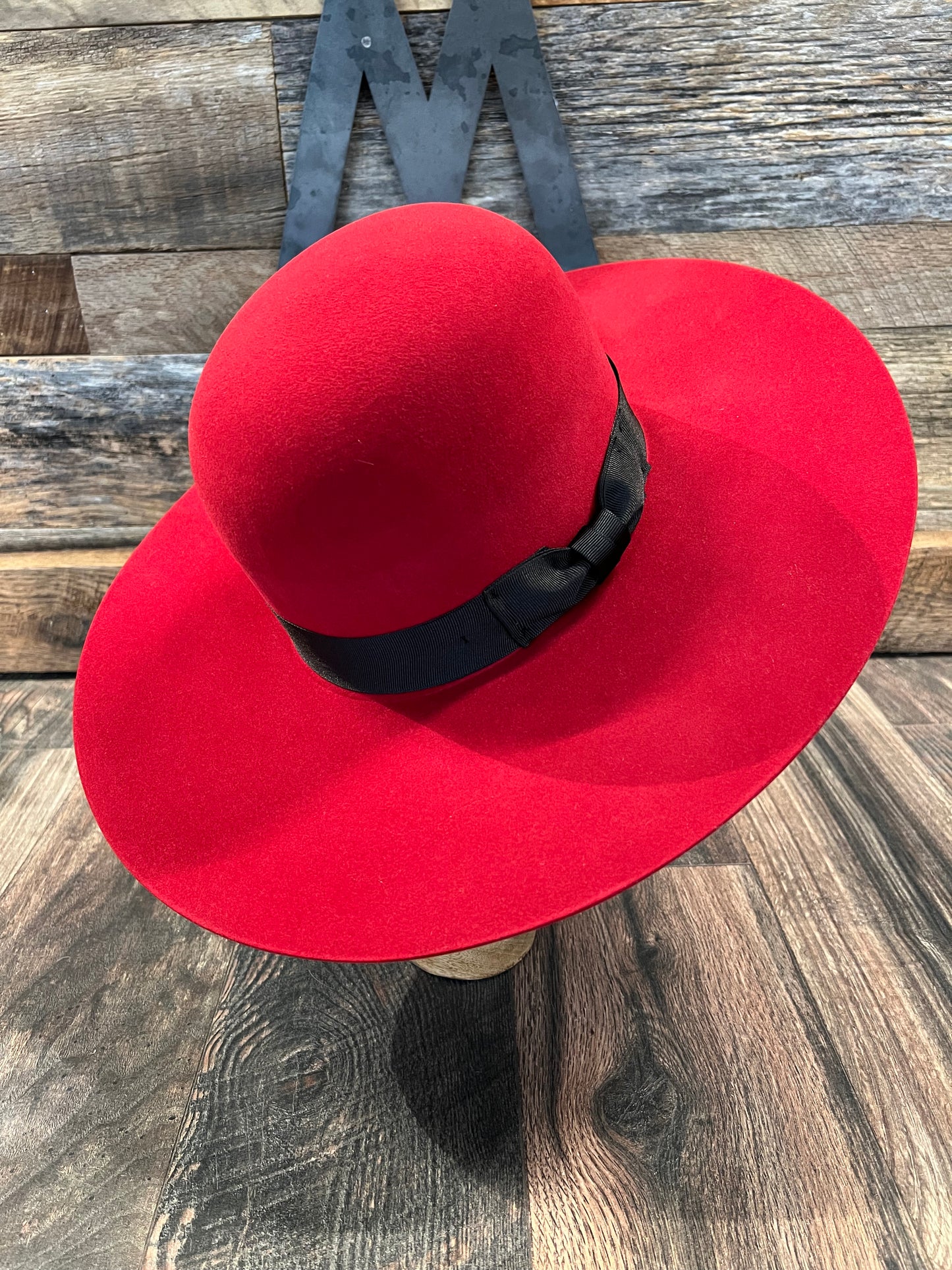 Atwood Red Cowboy Hat