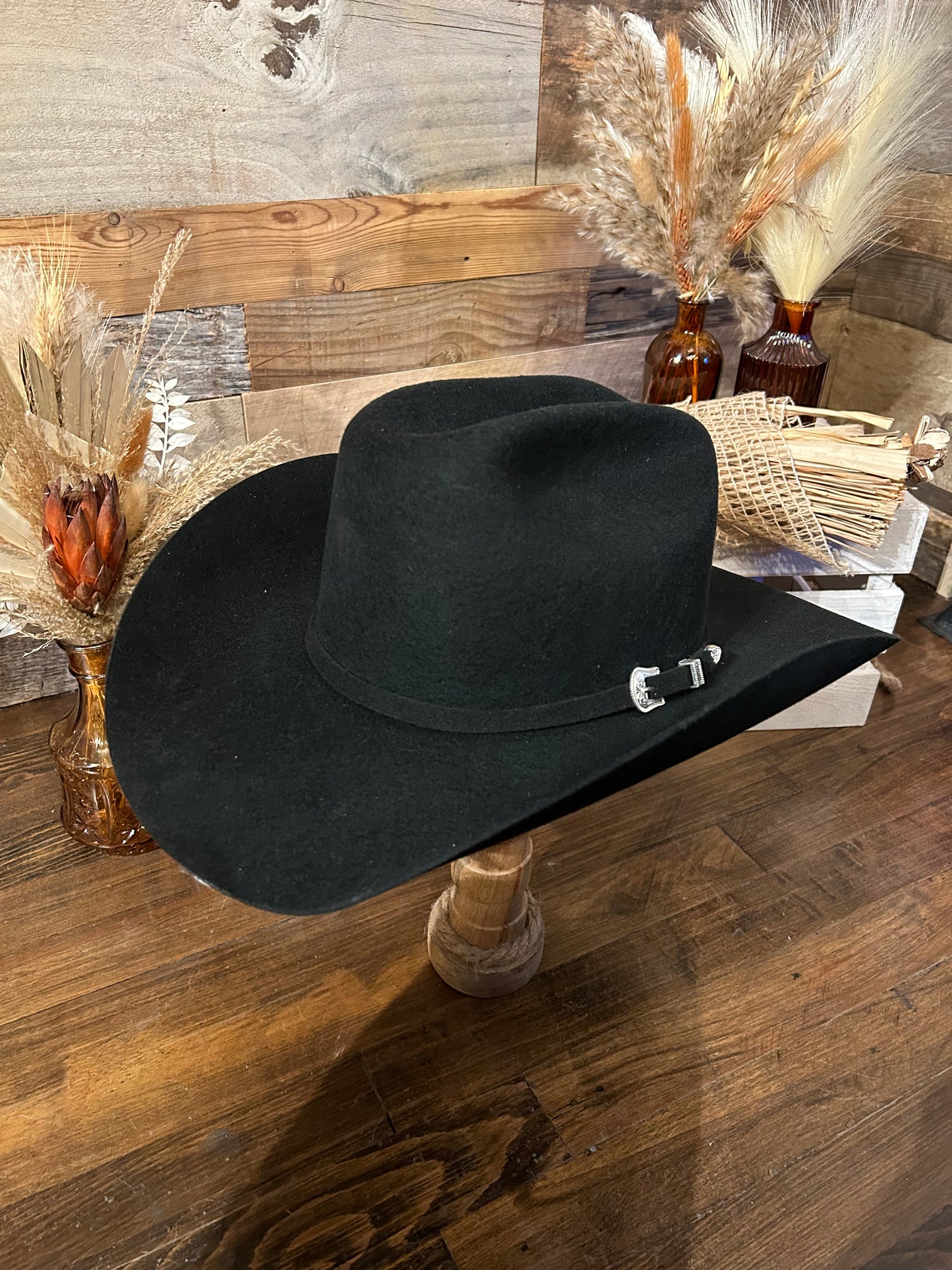 Resistol Tucker Black Cowboy Hat