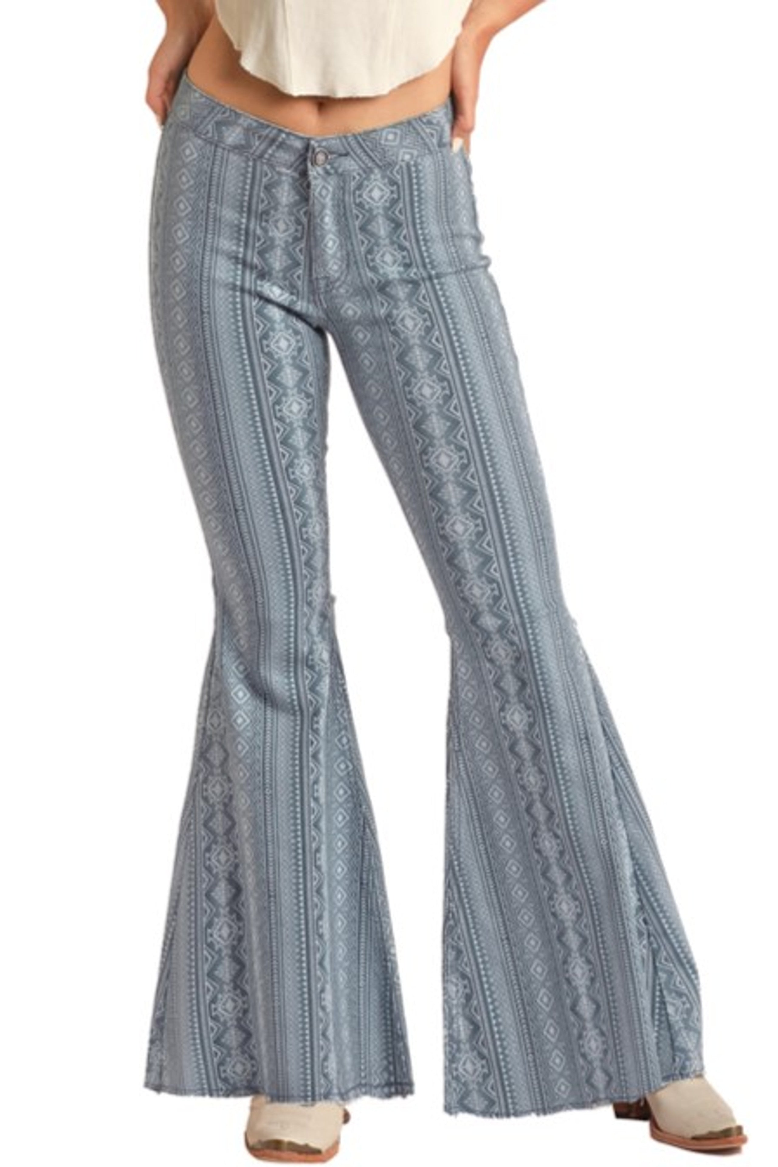 Anique Aztec Bell Bottoms – Wiseman’s Western