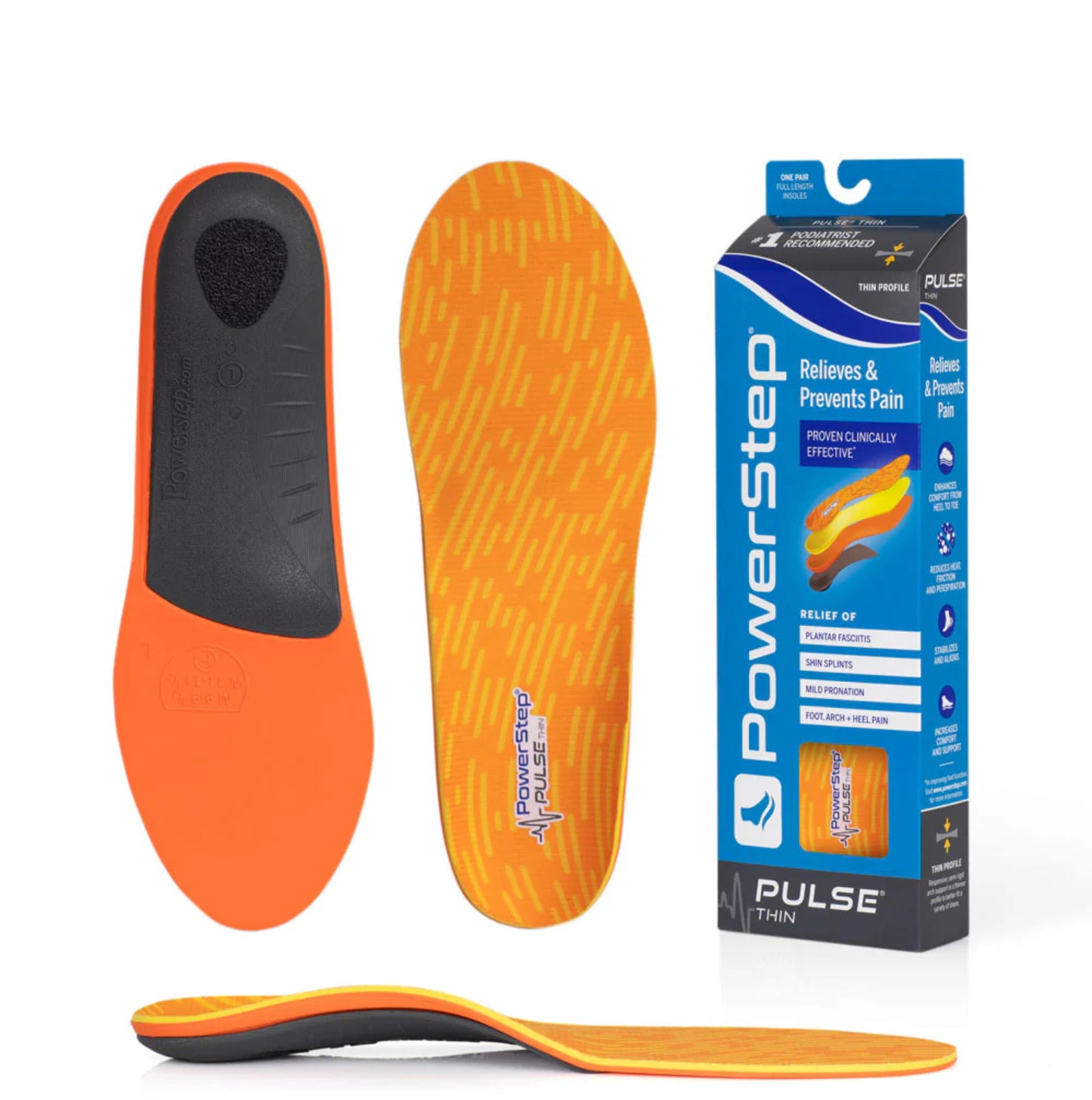 Powerstep Pulse Thin Insoles