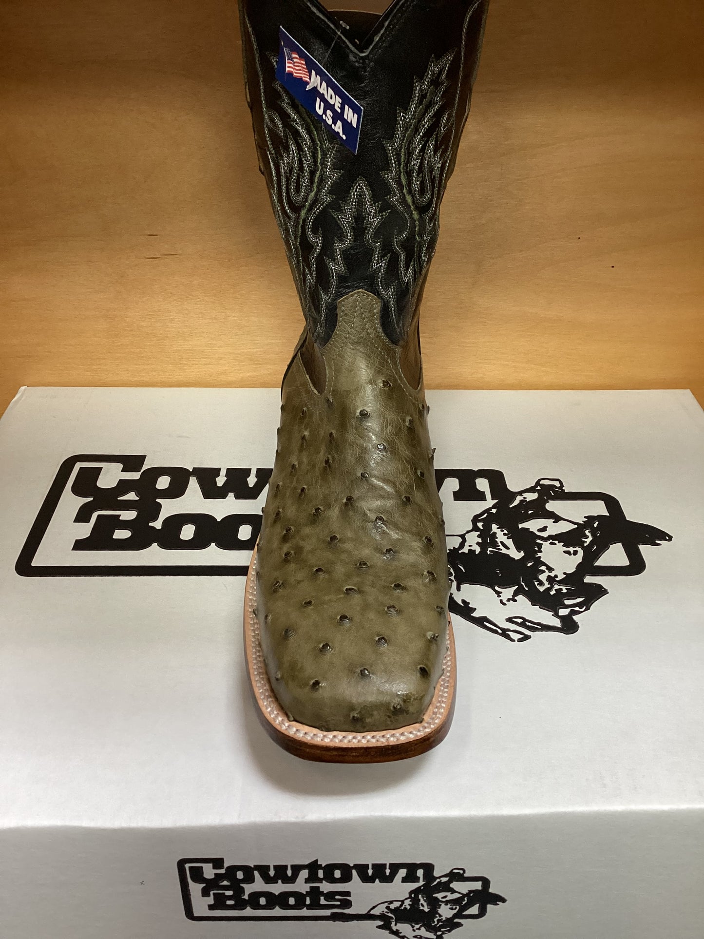 Cowtown Jungle Ostrich Boot
