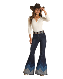 Final Sale ✨Blue Wave Bell Bottoms Jeans