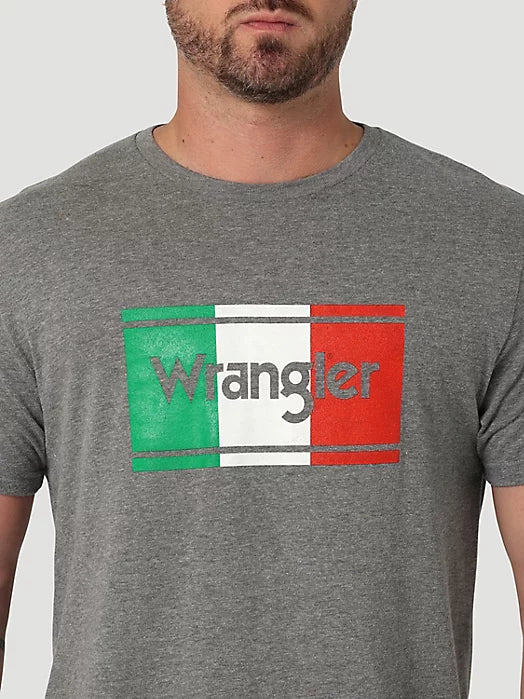 Wrangler Mexican Flag Logo T-Shirt