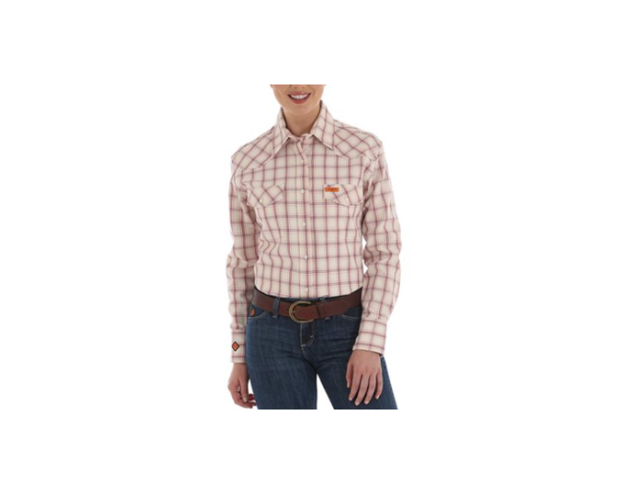 Wrangler FR Plaid Long Sleeve