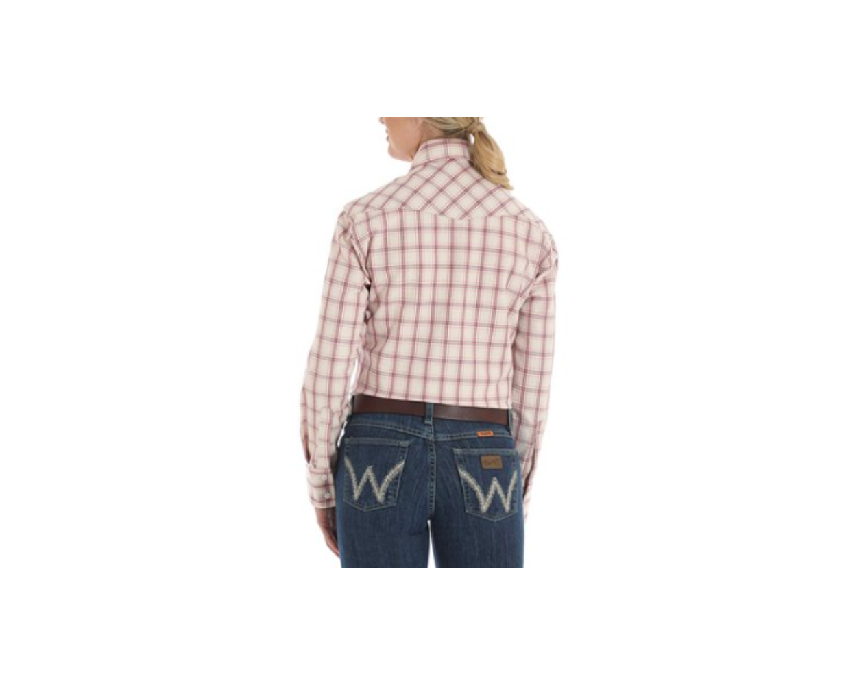 Wrangler FR Plaid Long Sleeve