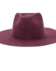 Plum Felt Hat