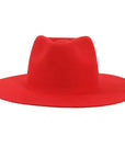 Lipstick Red Felt Hat
